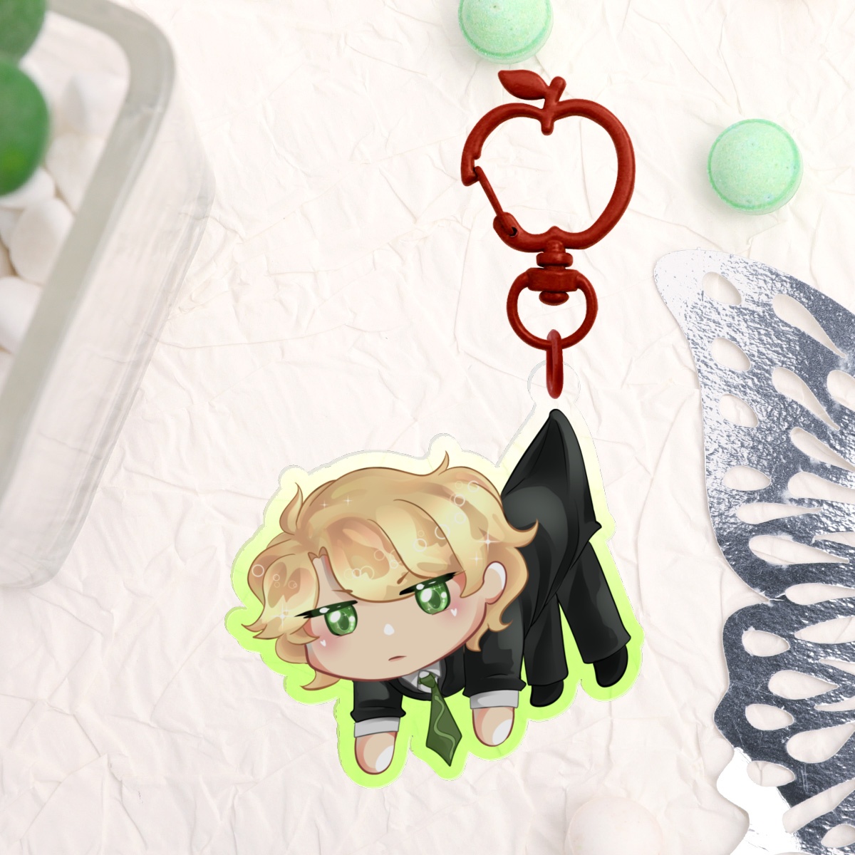 Damon Maitsu Keychain || Project Eden's Garden