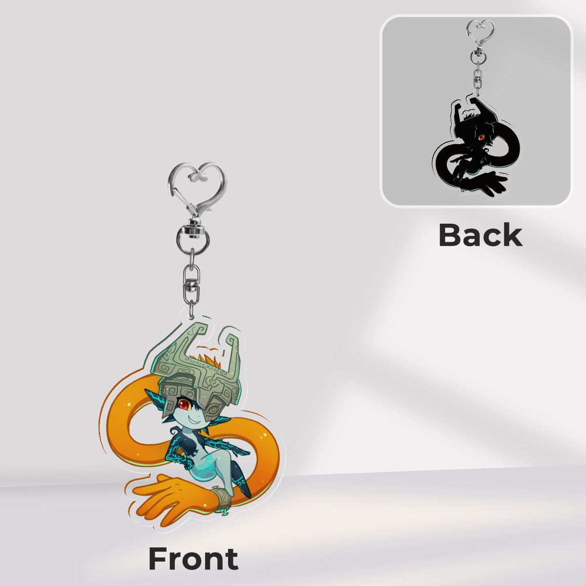 Midna Double Sided Acrylic Keychain by entiqua - ACGGOODS