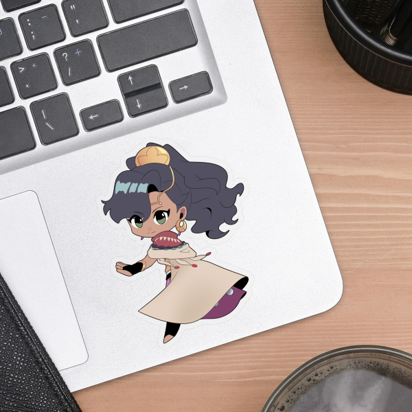 Leda Clear PET Vinyl Die Cut Stickers
