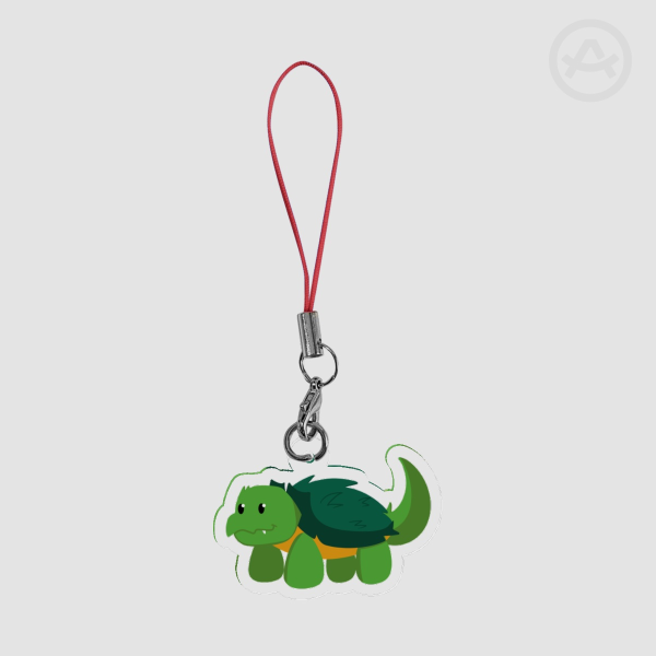 Turtle Tot Raph Phone Charm