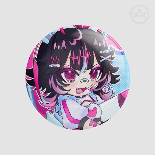 Emaki button badge