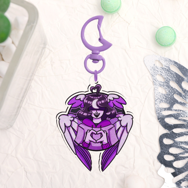 Heart Keychain CCCC