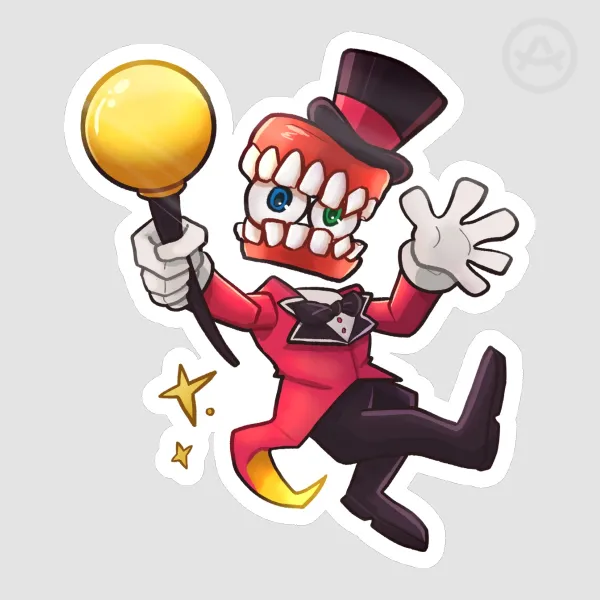 Caine Sticker