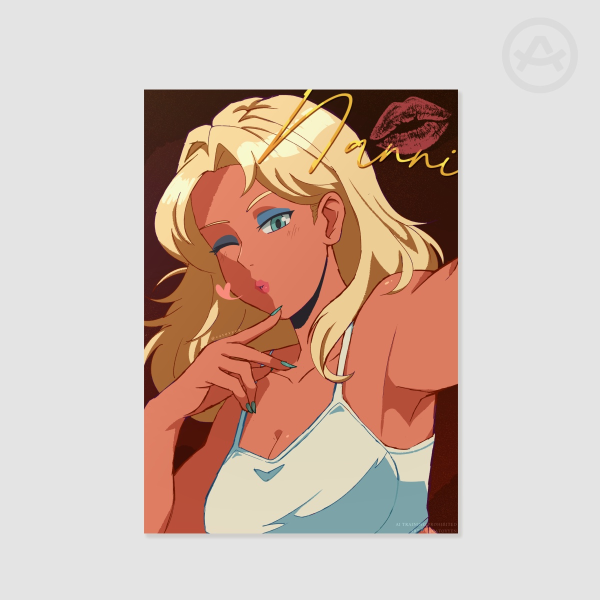 Nanni SFL - A5 Art Print