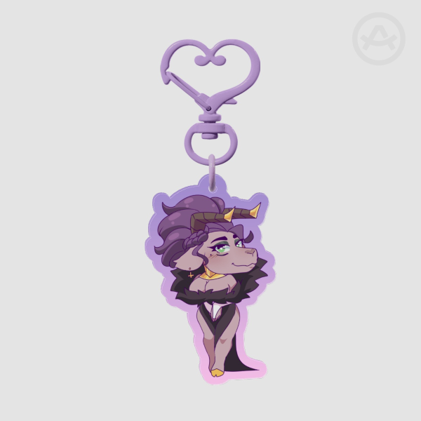 Rhok'zan SFL - Colored Edge Acrylic Keychains