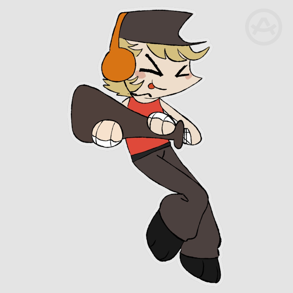 Scout Clear Vinyl Die Cut Sticker