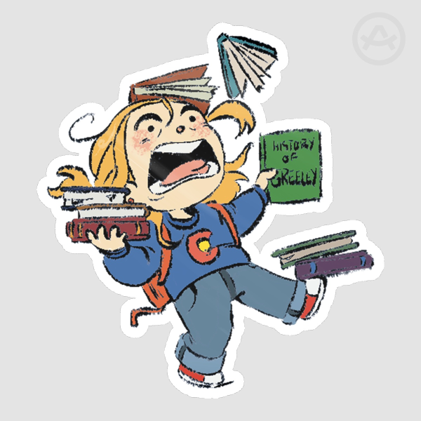 Bubun.ji's Lewis Die Cut Sticker