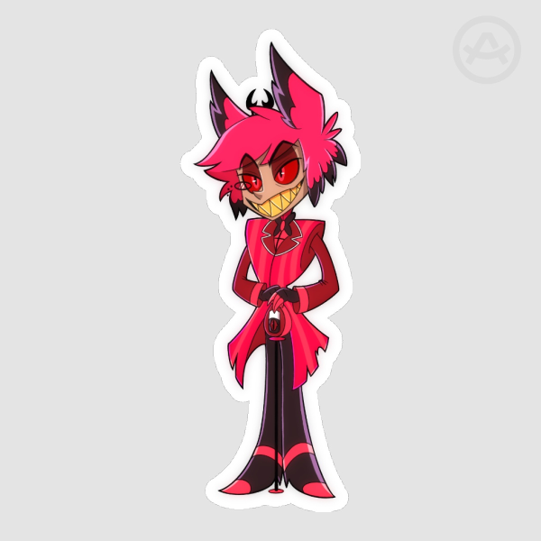 The Radio Demon - Die Cut Sticker