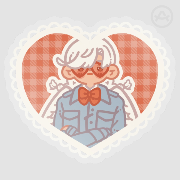 ena clear vinyl die cut stickers