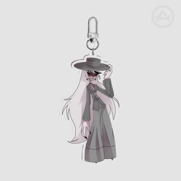 Rainbow Project - Carmilla Carmine Acrylic Keychain