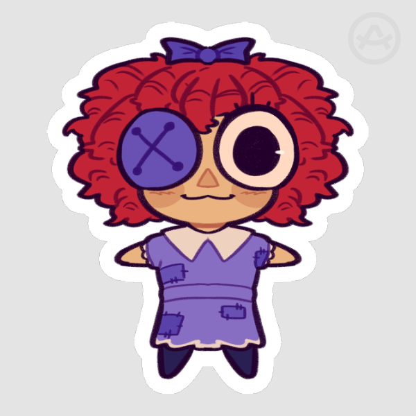 Ragatha Die Cut Sticker