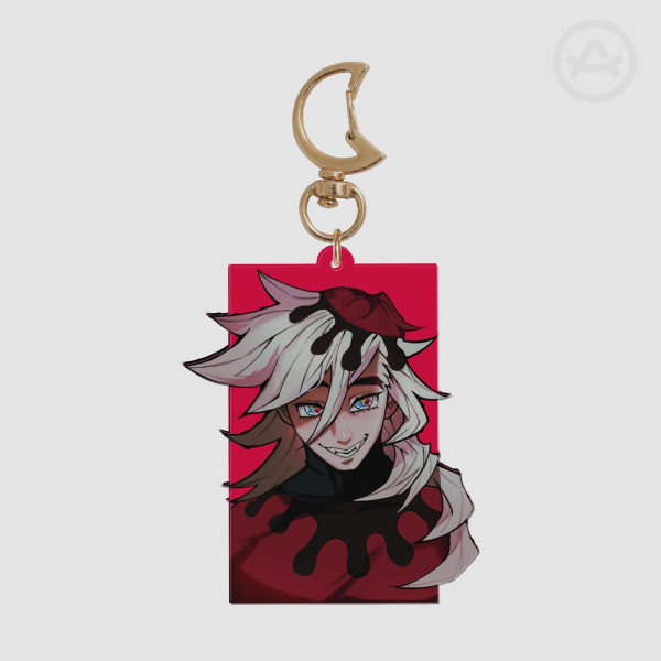 Douma Colored Edge Acrylic Keychains