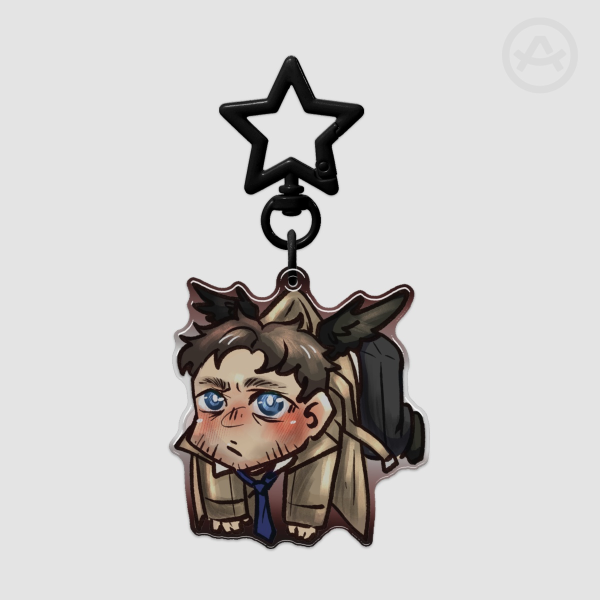 Castiel Acrylic Keychains