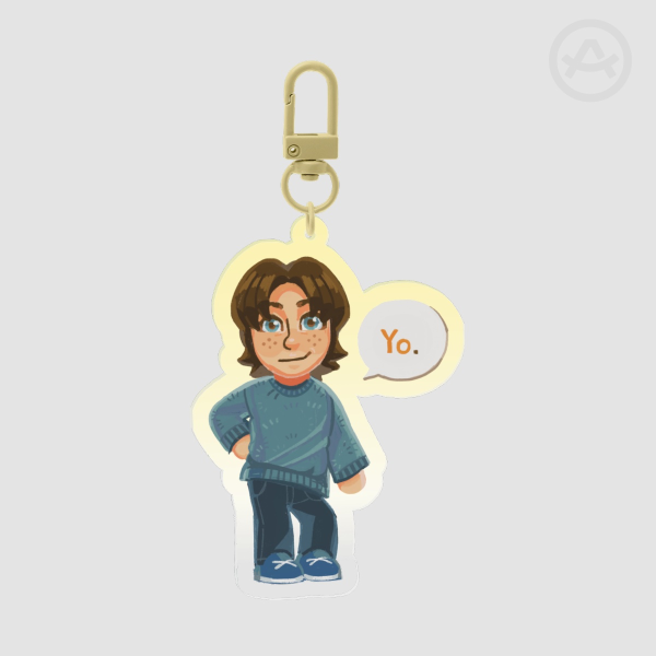MaxGGs Silly Island Acrylic Keychains