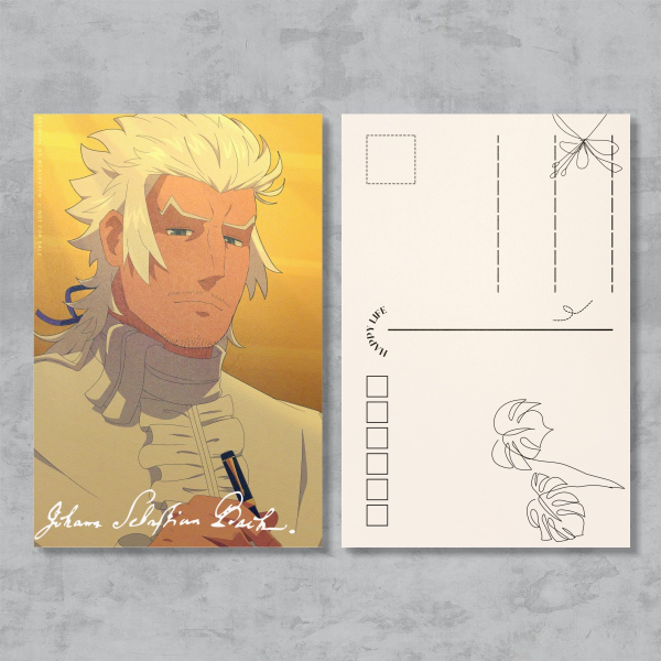 Bach Postcard