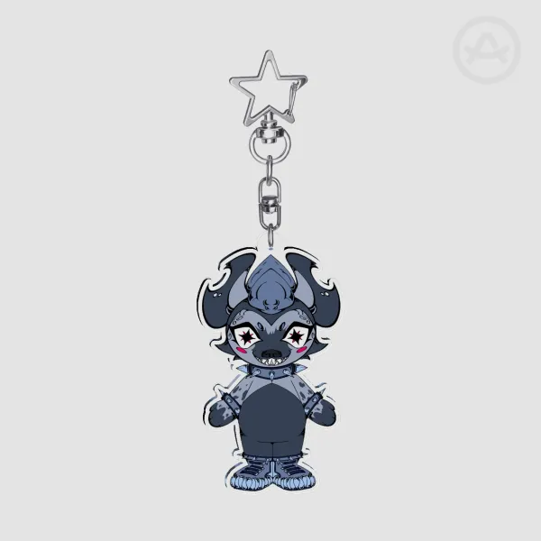 Dalia | Lil Amigis | Clear Acrylic Keychain