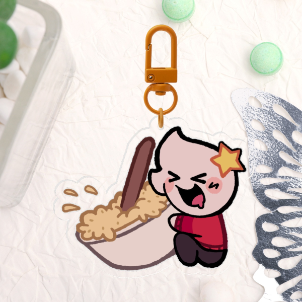 Tikki loves Cerelac! - Acrylic Keychains
