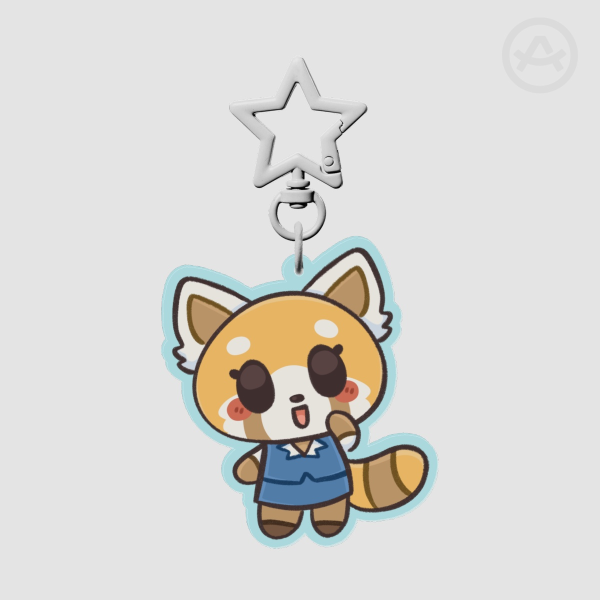 Aggretsuko Sanrio I Acrylic Keychain