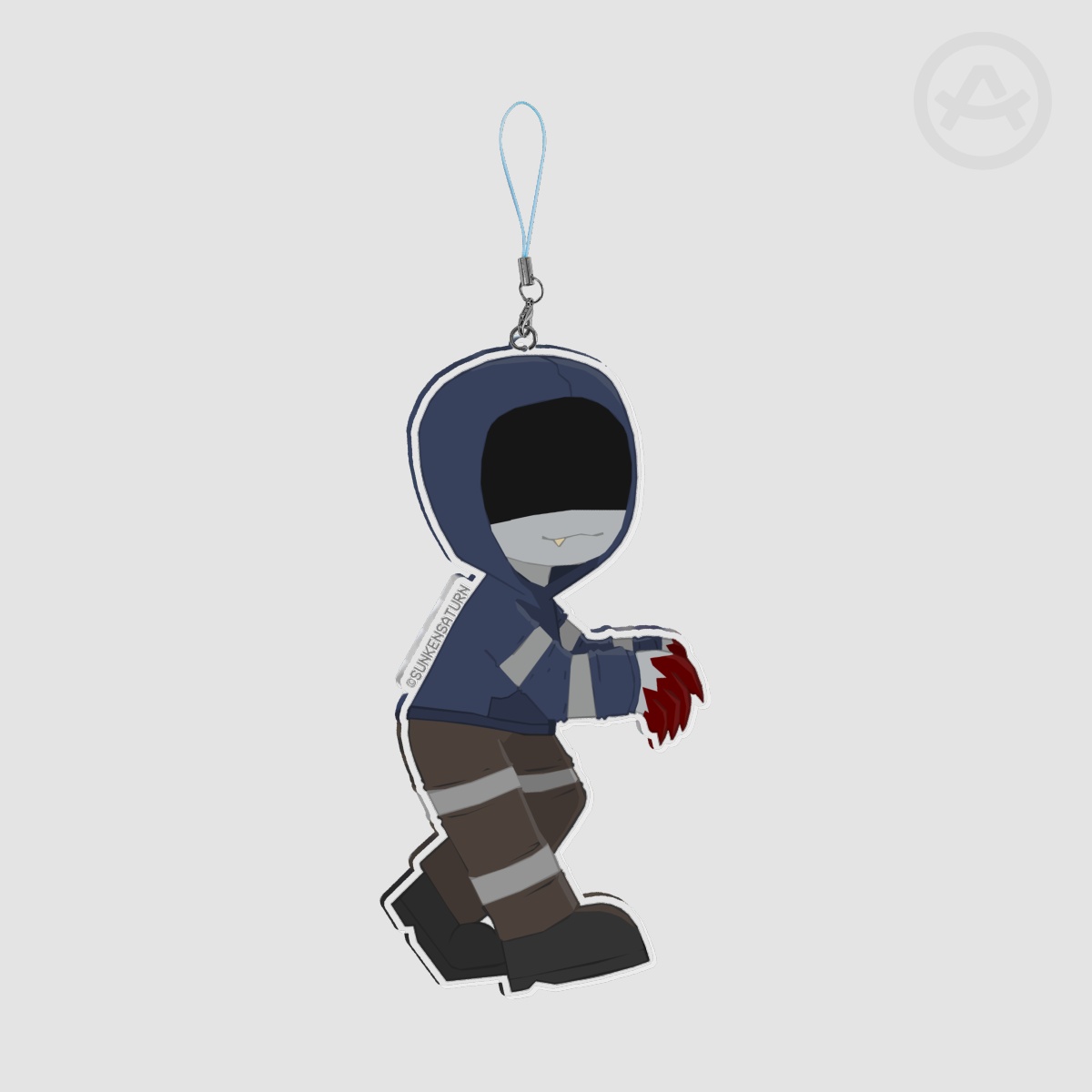 L4D Hunter Chibi Large Keychain
