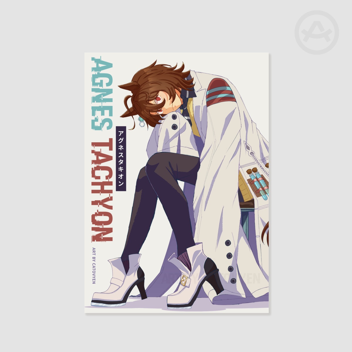 Agnes Tachyon A4 Art Print