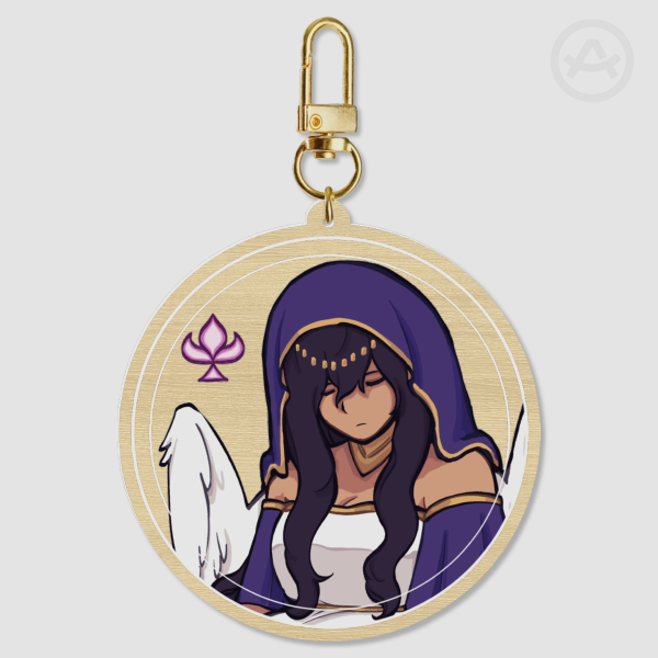 IRENE WOOD KEYCHAIN