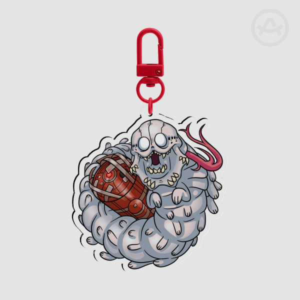 Ellie Eel Iron Lung Monster Keychain