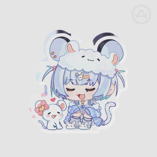 Nemimi Yane Thick Acrylic Stand No Base