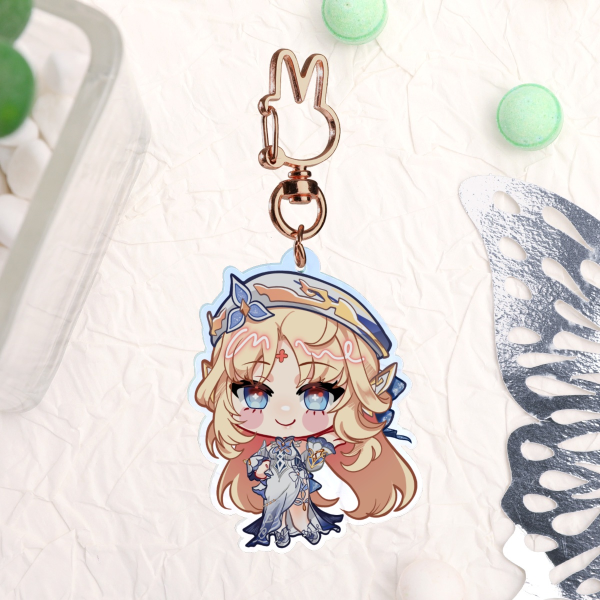 Genshin Nicole Keychain