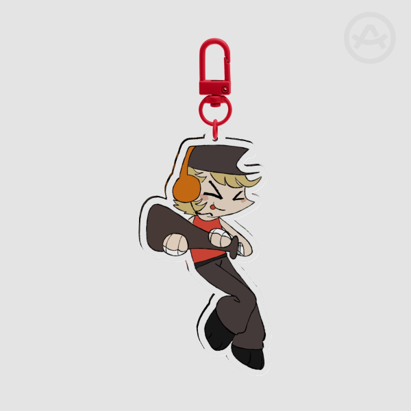 Scout Clear Acrylic Keychain!