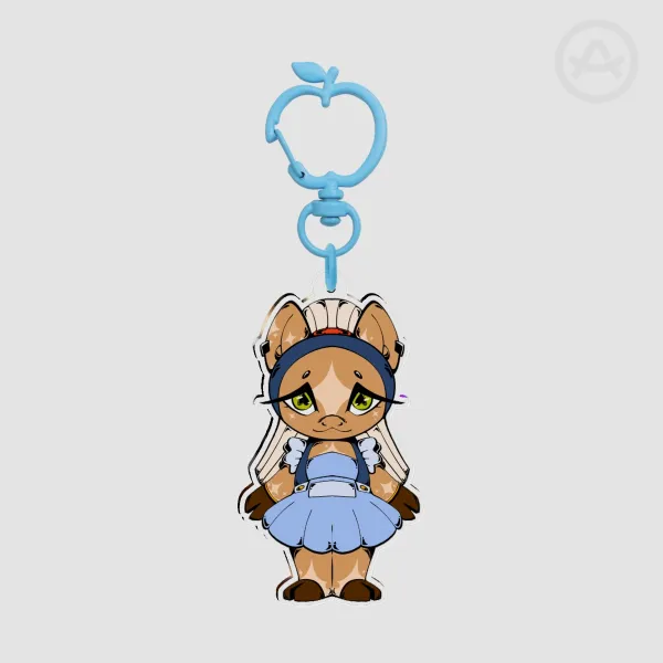 Sparkle | Lil Amigis | Clear Acrylic Keychain