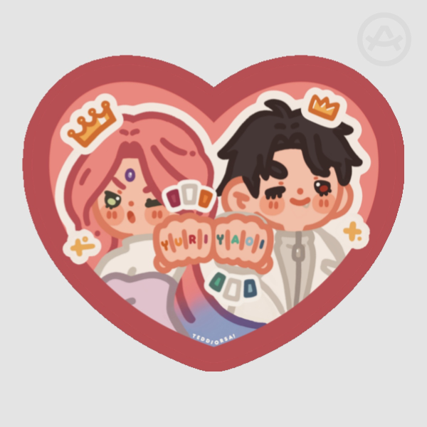 yuri + yaoi sticker