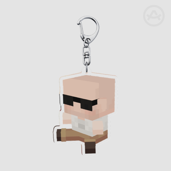 2.5 Inch Fallout - Deacon Acrylic Keychain