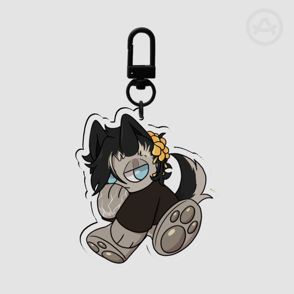 Plushie Style Jasper Keychain