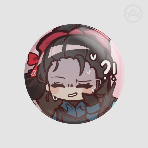 Saude Pin Badge [Limbus Company]