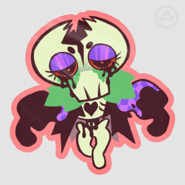 Twisted Ribecca Sticker Dandy's World