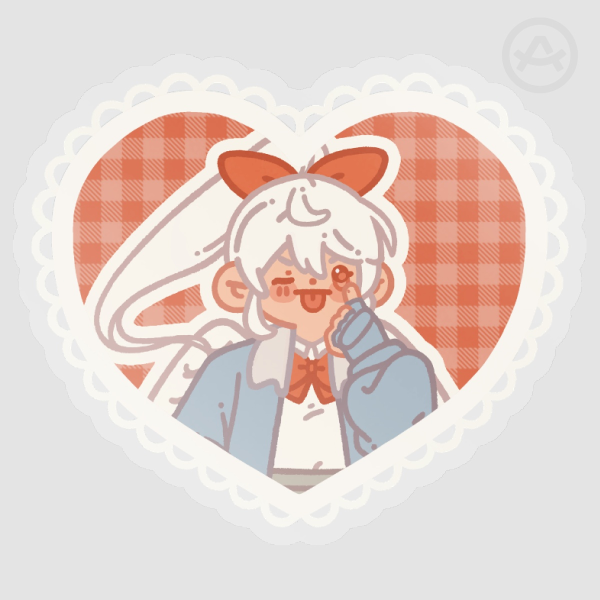 chiyo clear vinyl die cut stickers