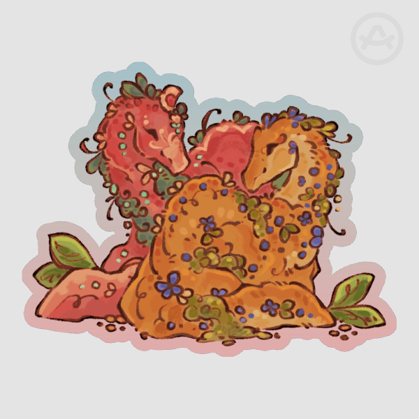 Blossom Spinosaurus Sticker