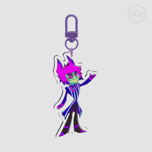Neon Swinger - Acrylic Keychain