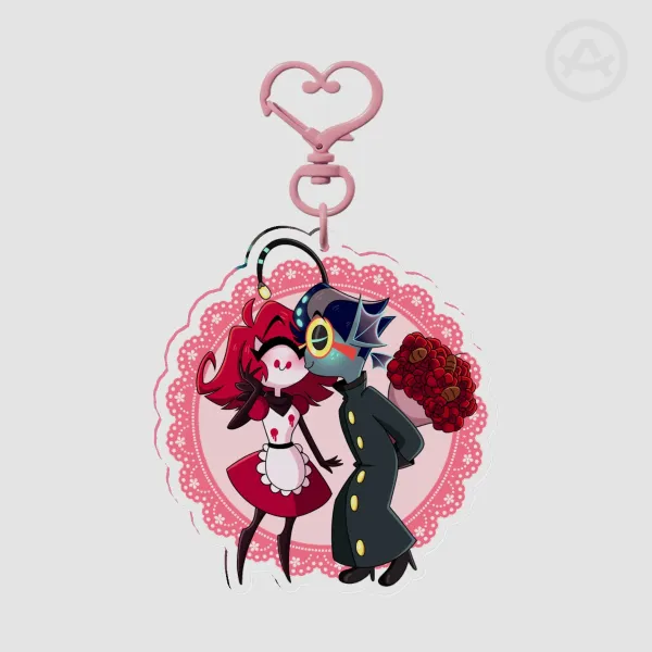 MadMaid Kiss Acrylic Keychain