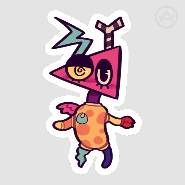 Zooble Die Cut Sticker