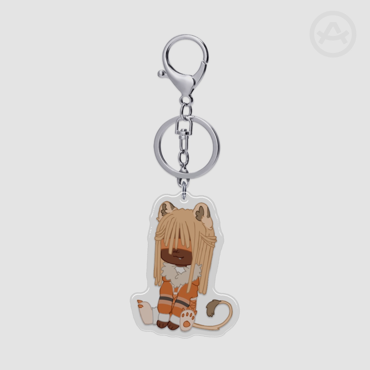 Manepear epoxy  Keychain