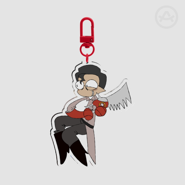 Medic Clear Acrylic Keychains!