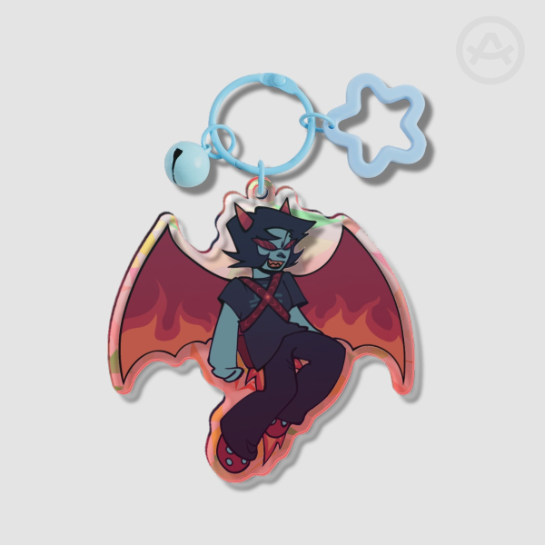 Homestuck Terezi Jetpack Keychain