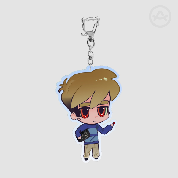 Tycho Penny Arcade Clear Acrylic Keychain