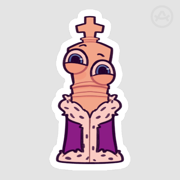 Kinger Die Cut Sticker