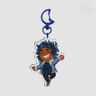 Bubun.ji's Fern Acrylic Keychain