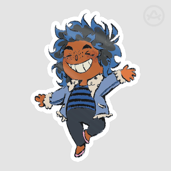 Bubun.ji's Fern Die Cut Sticker