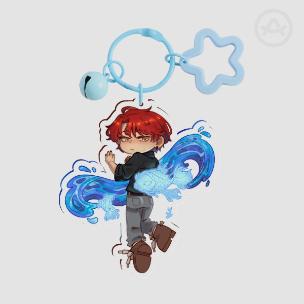 Against the Stream - OC Keychain