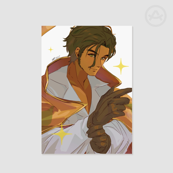 Claude's Moving Castle Print