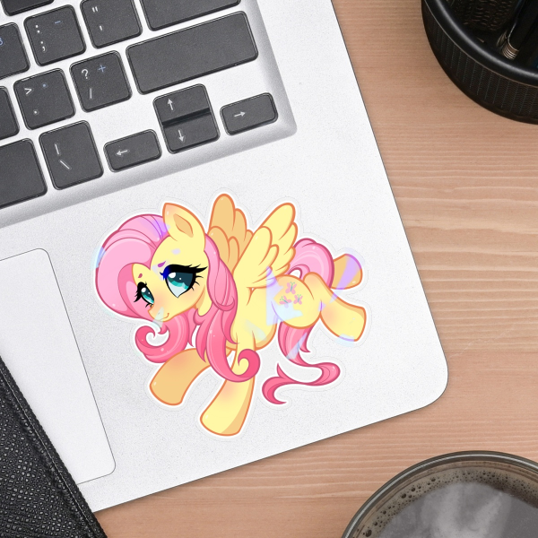 Fluttershy Clear Sticker